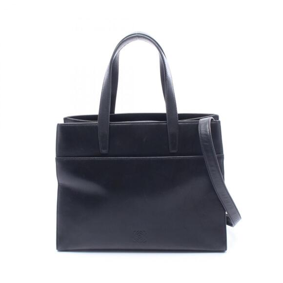 LOEWE Handbags - Loewe Anagram 2-Way Tote Bag Handbag Leather Women's Black